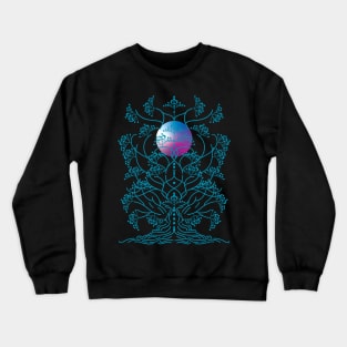 Minimalistic Tree of Life Crewneck Sweatshirt